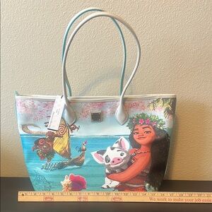 BNWT Dooney & Bourke Disney Parks Moana Large Tote